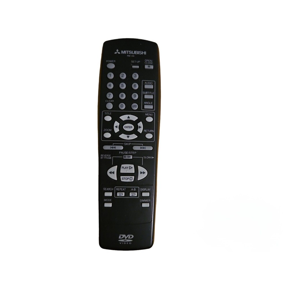 OEM Genuine MITSUBISHI RM-D6 DVD Video Player Replacement Remote Control